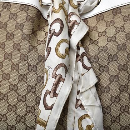 Gucci Monogram Large Positano Tote Off White 16 of 21