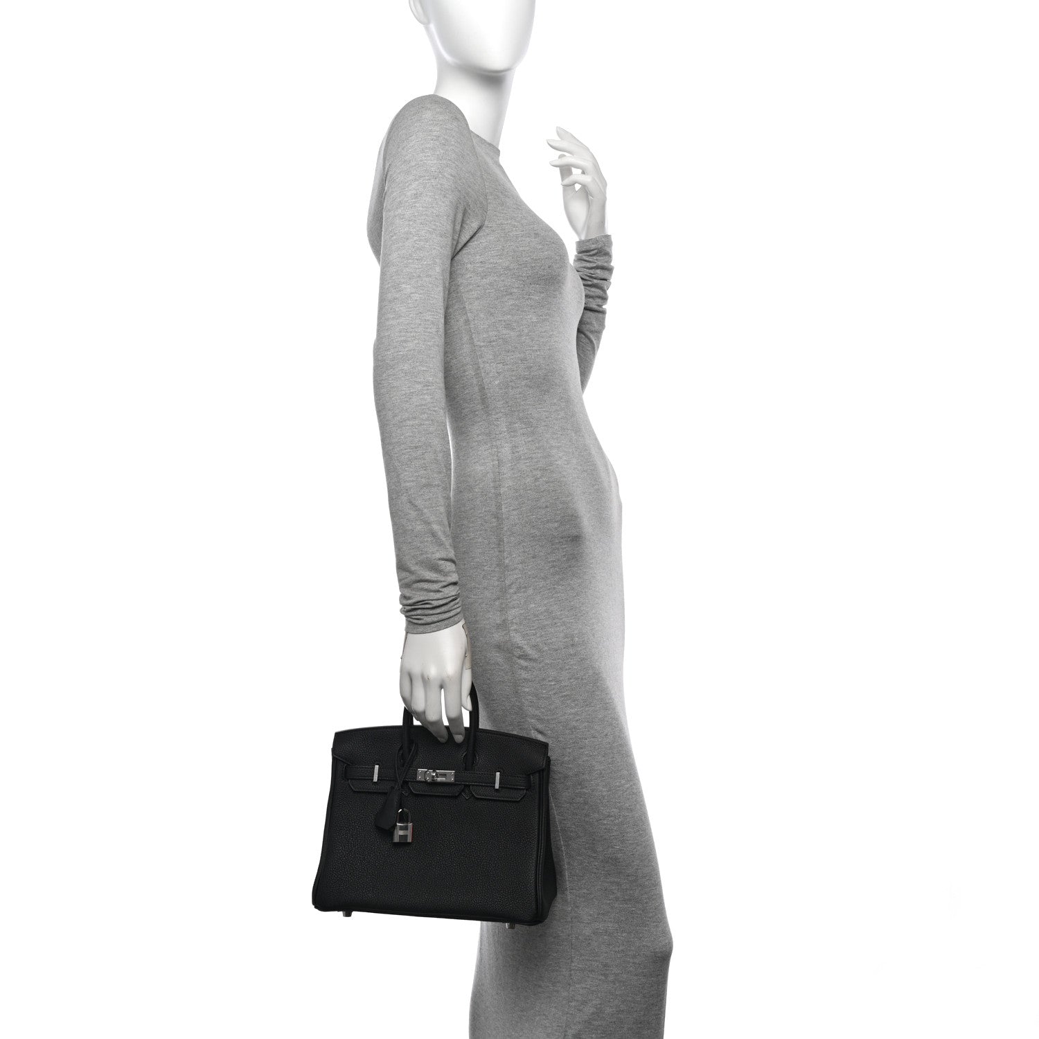 Hermes Togo Birkin 25 Black 2 of 11