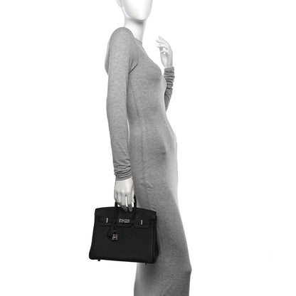 Hermes Togo Birkin 25 Black 2 of 11