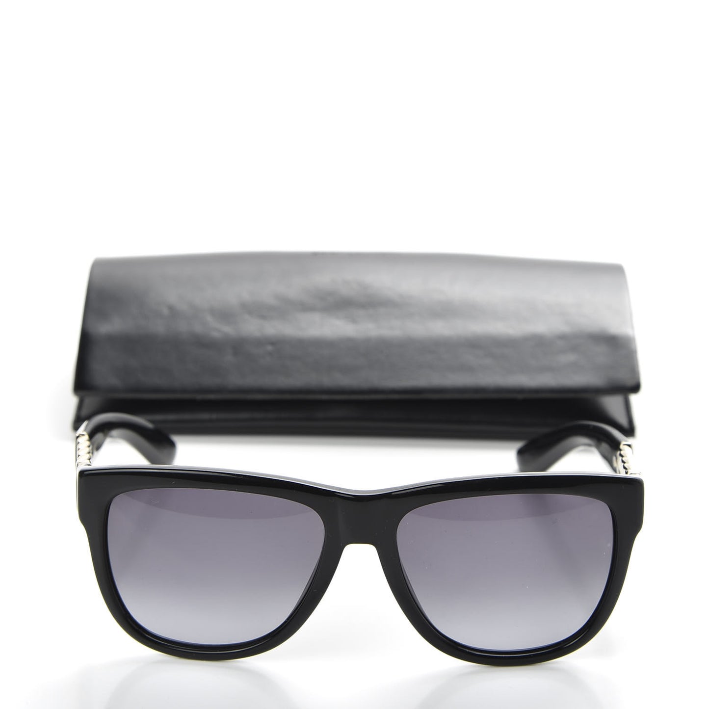 Acetate Chain 6373/S Sunglasses Black