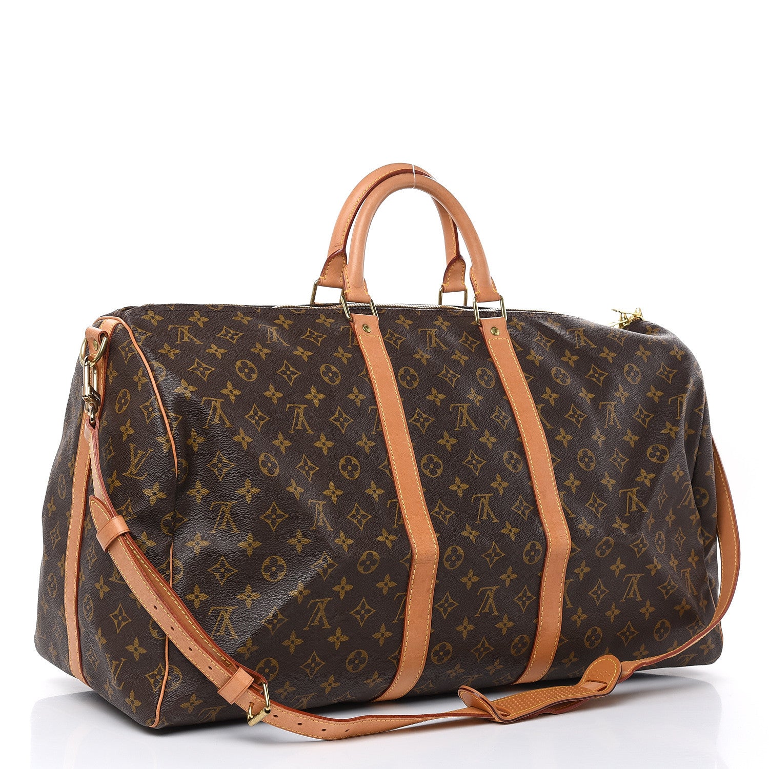 Louis Vuitton Monogram Keepall Bandouliere 55 3 of 18