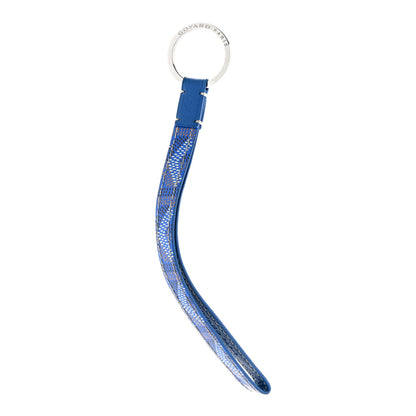 Goyard Goyardine Sesame Key Holder Blue 1 of 5