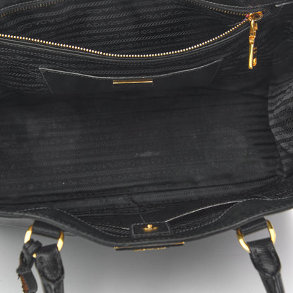 Prada Saffiano Lux Large Tote Black 4 of 11