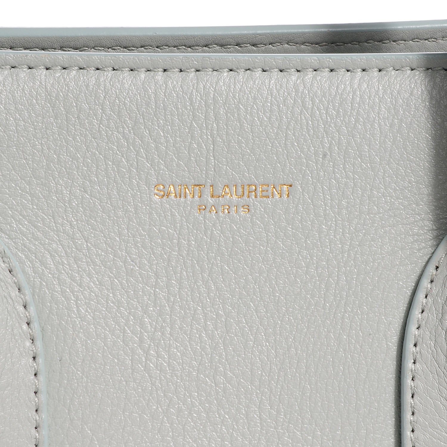 Saint Laurent Grained Calfskin Small Sac De Jour Powder Blue 5 of 8