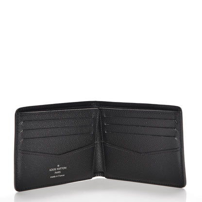 Louis Vuitton Epi Slender Wallet Black 5 of 9