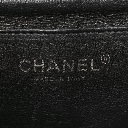 Chanel Patent Quilted Clutch with Chain Flap Black 6 of 9