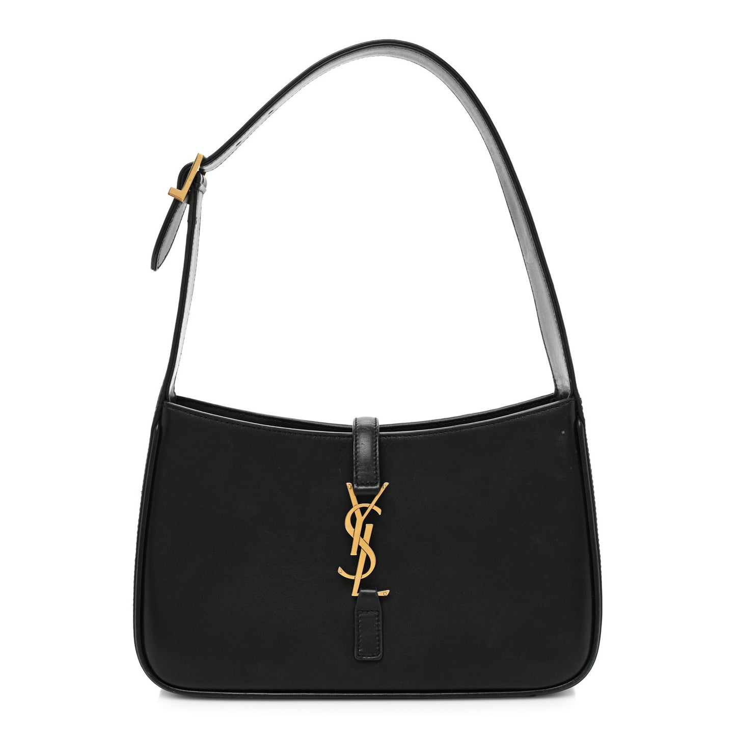 Smooth Calfskin Le 5 A 7 Hobo Black