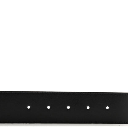 Fendi Vitello Liberty F is Fendi Bi-Color Reversible Belt Black Peonia 4 of 5