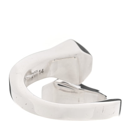 Gucci Sterling Silver Chiodo Double Nail Ring 54 7 3 of 6