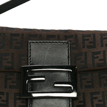Fendi Zucchino Mini Baguette Brown 9 of 13