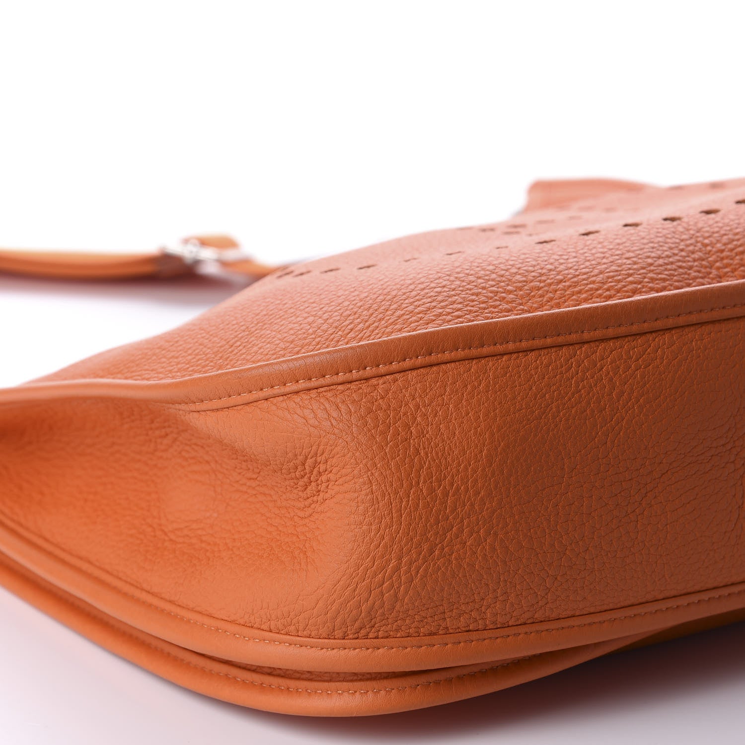 Hermes Taurillon Clemence Evelyne III GM Orange 6 of 12
