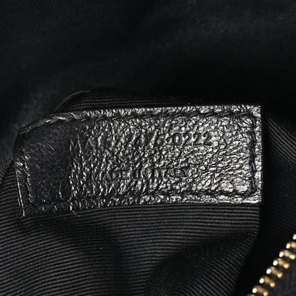 Saint Laurent Lambskin Quilted Small Loulou Puffer Monogram Chain Satchel Black 7 of 10