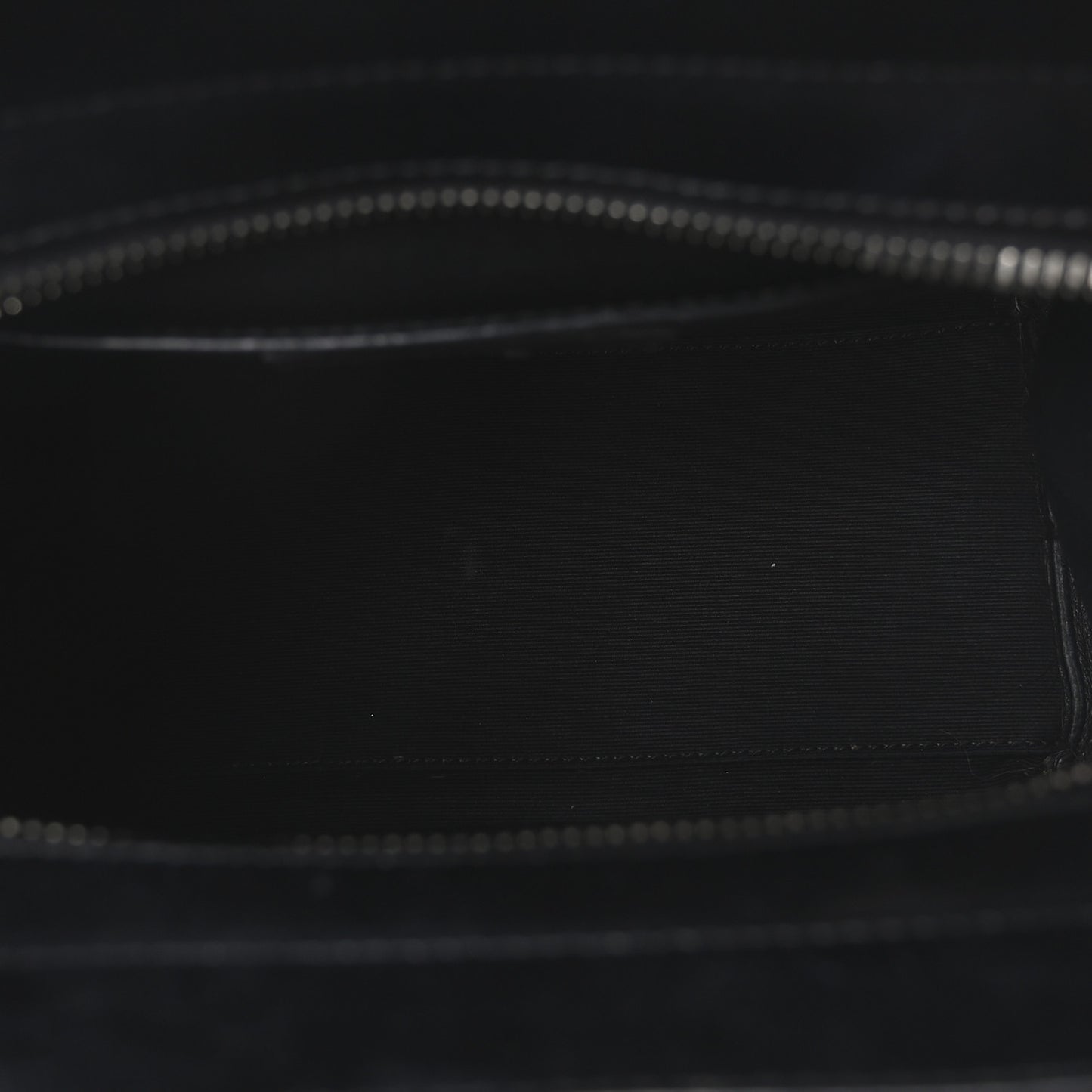 Canvas Calfskin Small Uptown Tote Black
