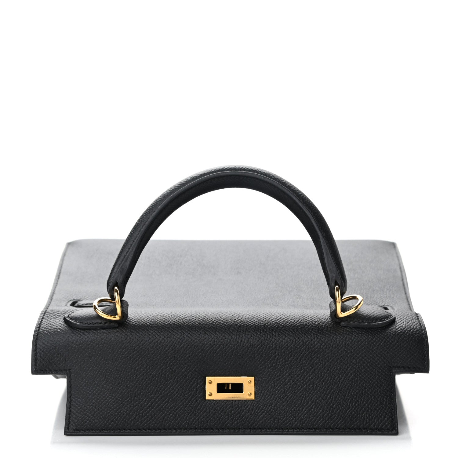 Hermes Epsom Kelly Sellier 25 Black 16 of 36