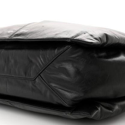 Celine Paperweight Calfskin Medium Tri-Fold Bag Black 11 of 11