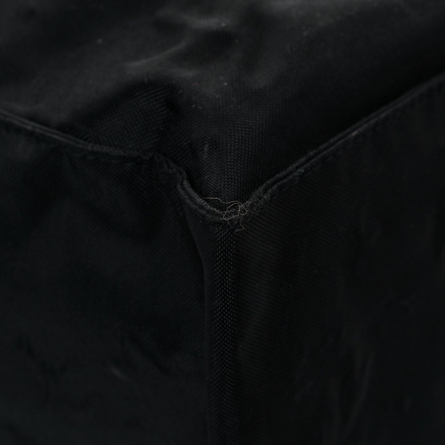 Canvas Chain Jumbo CC Tote Black