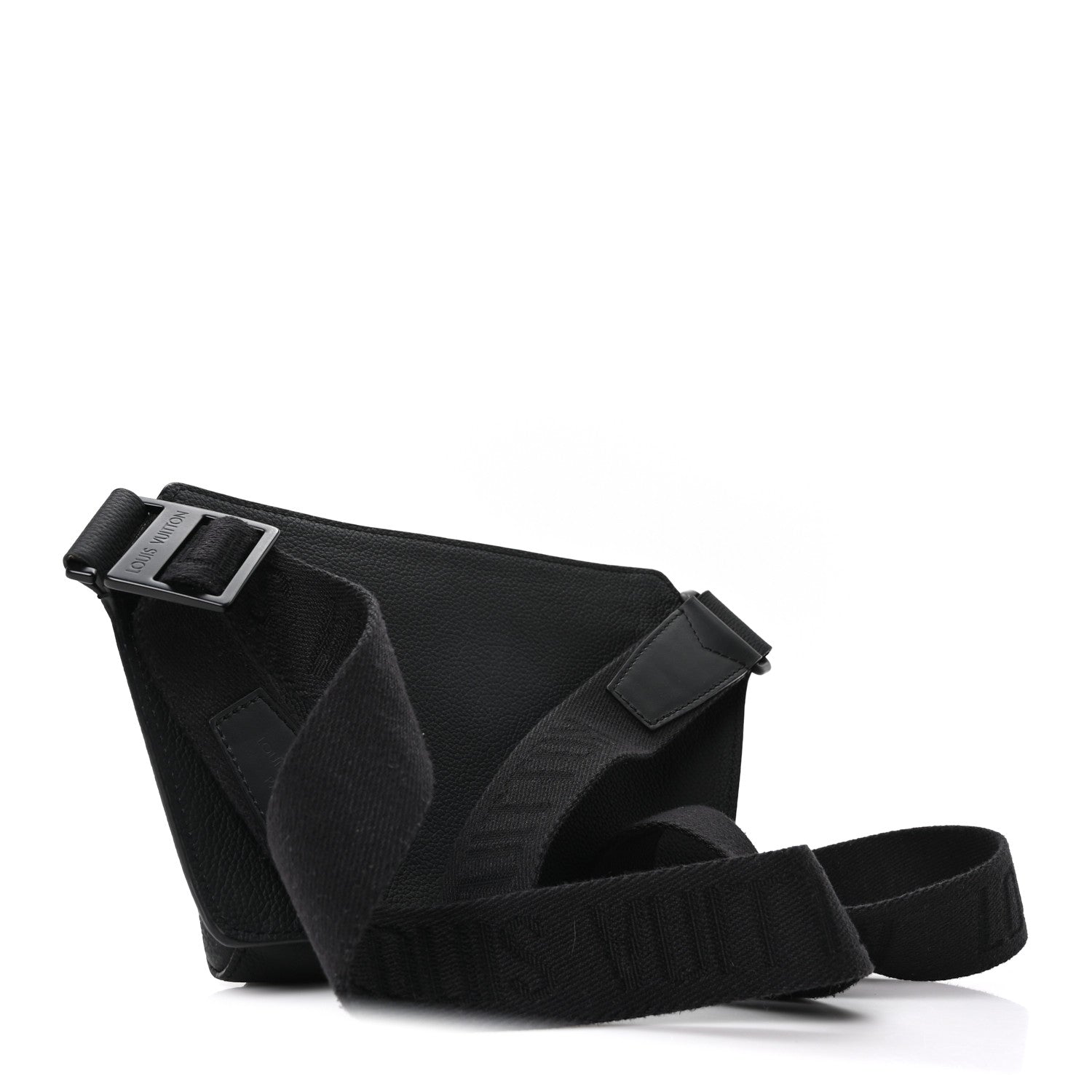 Louis Vuitton Grained Calfskin Aerogram Takeoff Sling Black 3 of 9