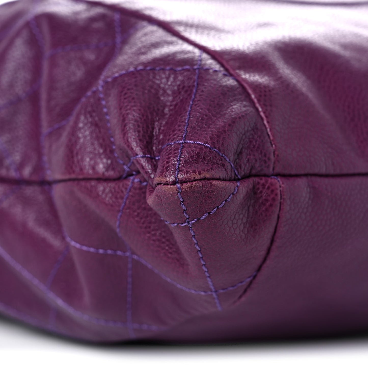 Caviar 31 Drawstring Tote Purple