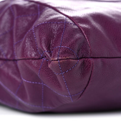 Chanel Caviar 31 Drawstring Tote Purple 8 of 10