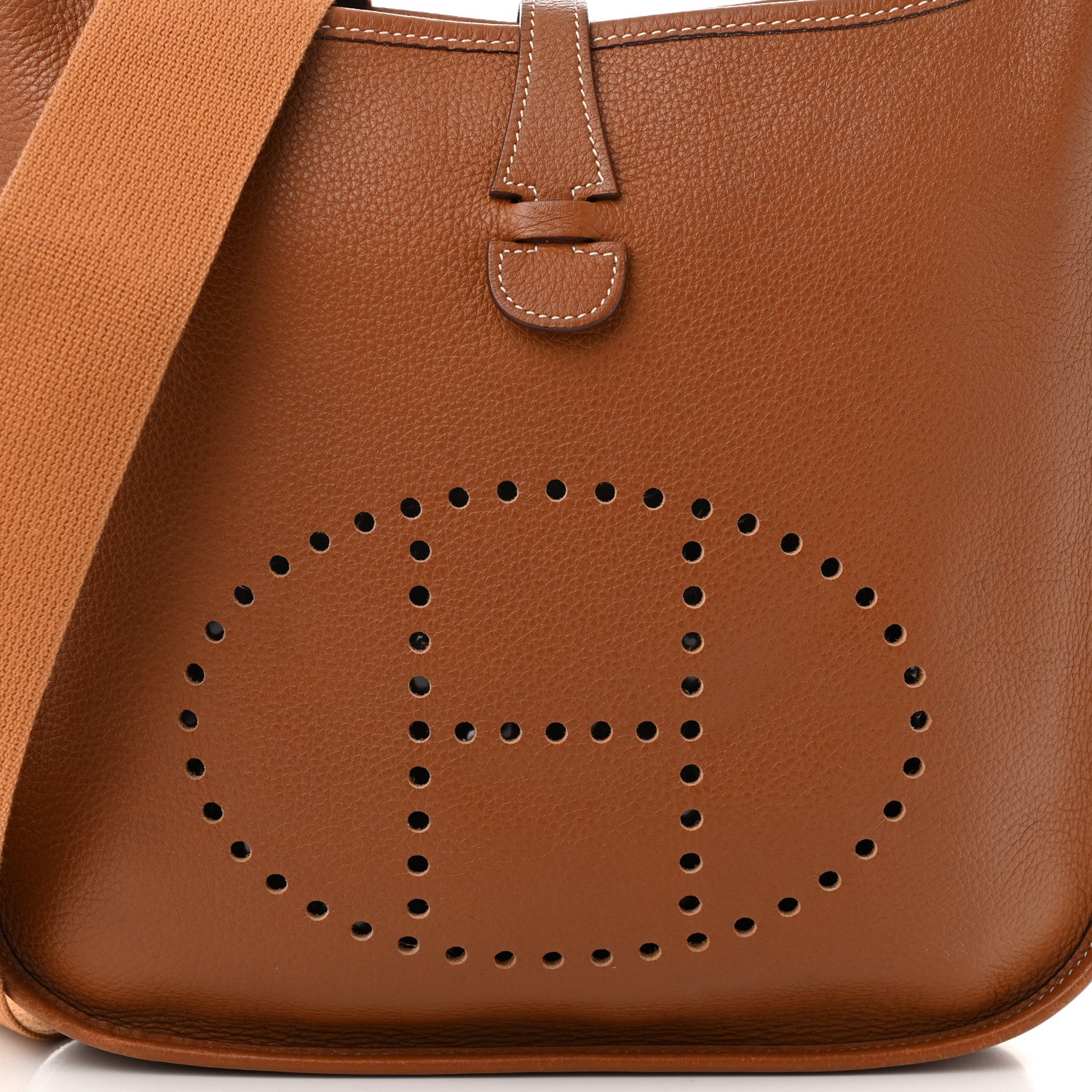 Hermes Taurillon Clemence Evelyne PM Gold 8 of 11