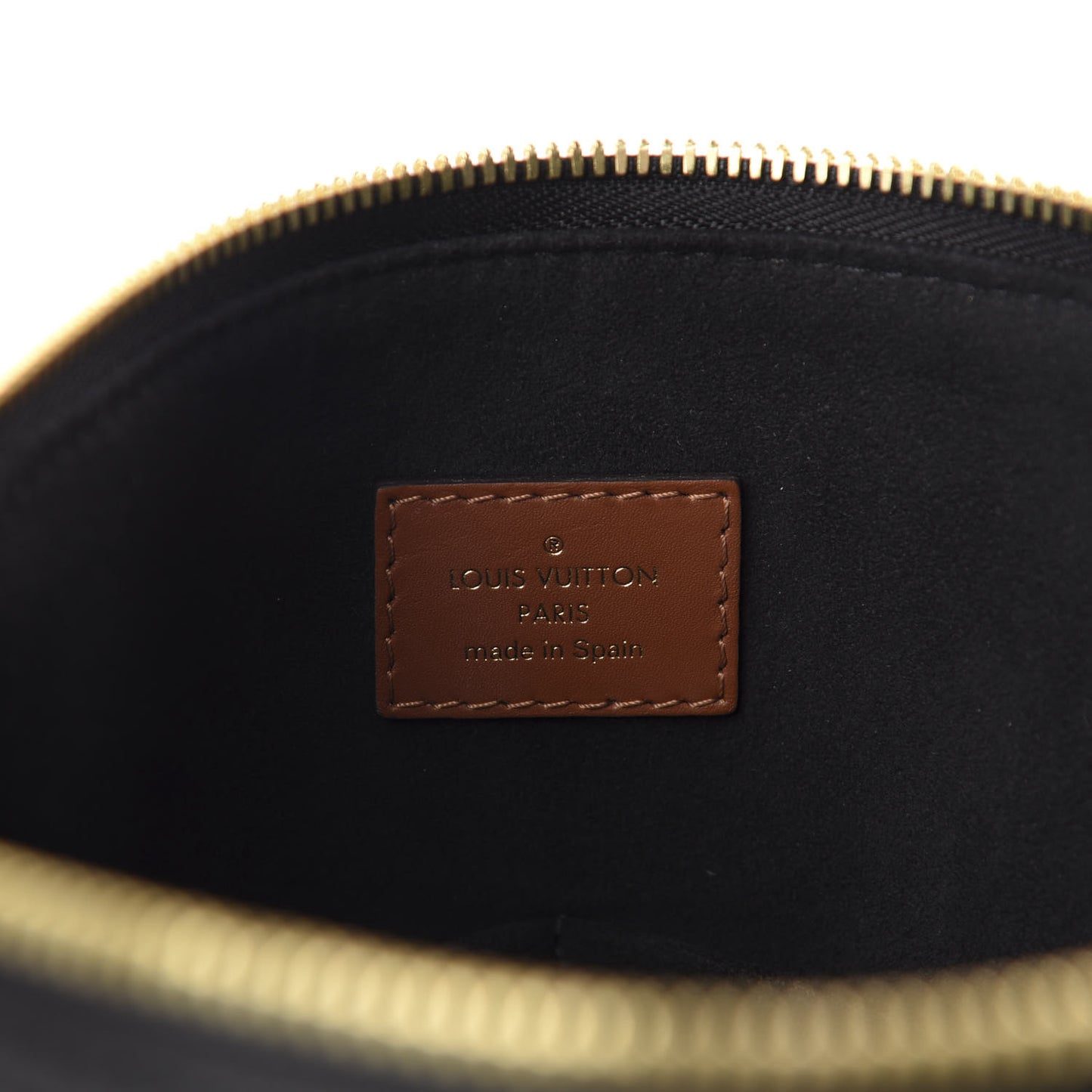 Monogram V Tote MM Black