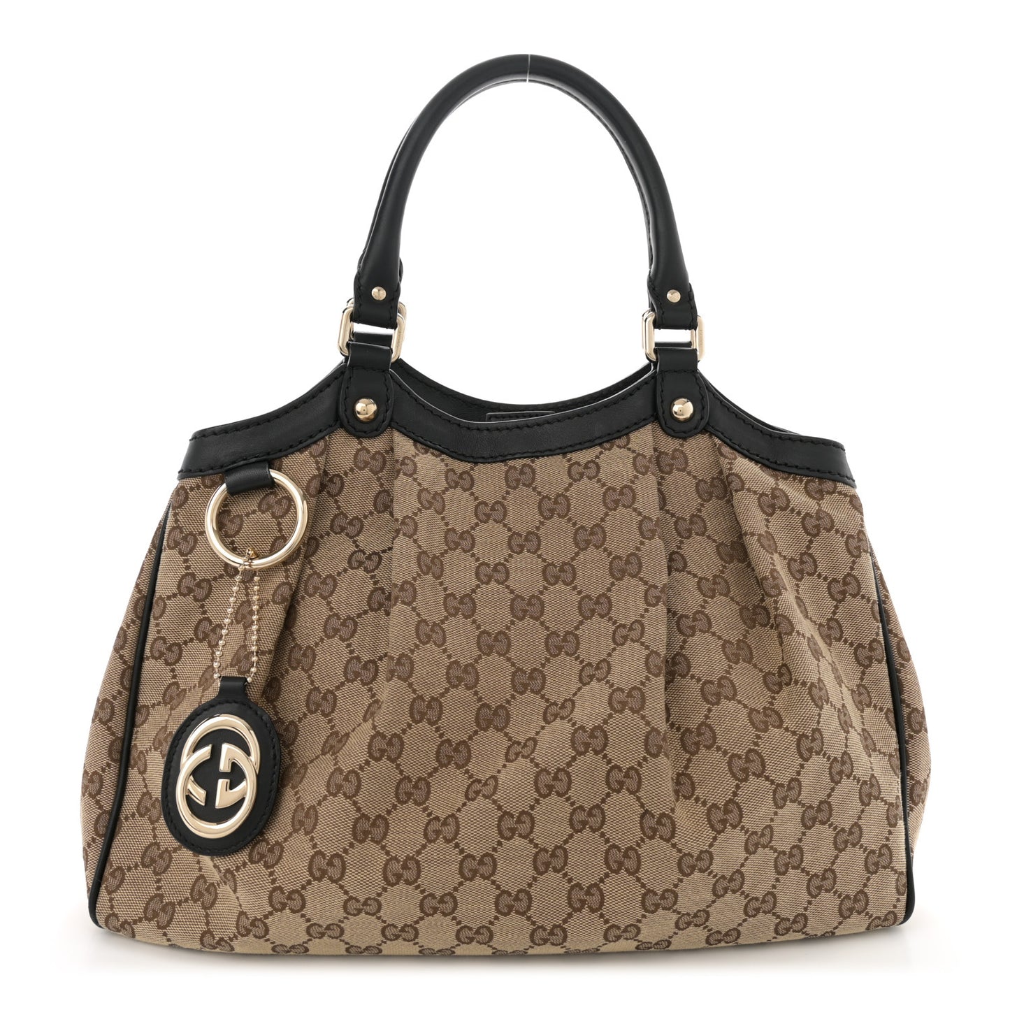 Monogram Medium Sukey Tote Dark Brown