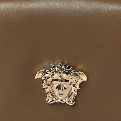 Versace Nappa Palazzo Sultan Shoulder Bag Brown 8 of 10