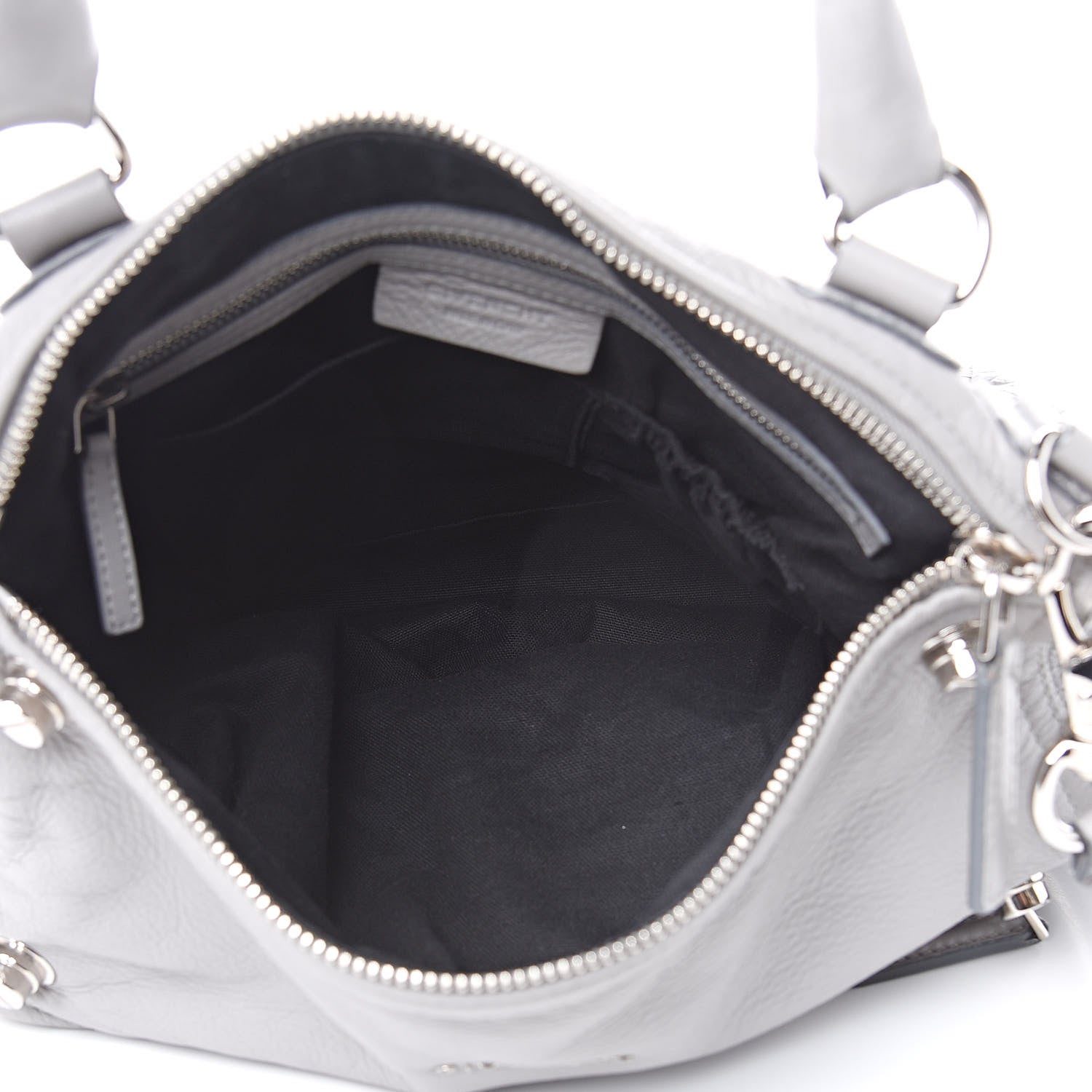 Givenchy Calfskin Medium Bolt Stud Pandora Pearl Grey 5 of 16