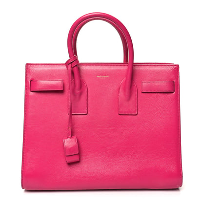 Saint Laurent Calfskin Small Sac De Jour Lipstick Pink 1 of 16