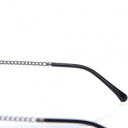 Chanel Chain Square Sunglasses 4244 Black 5 of 6