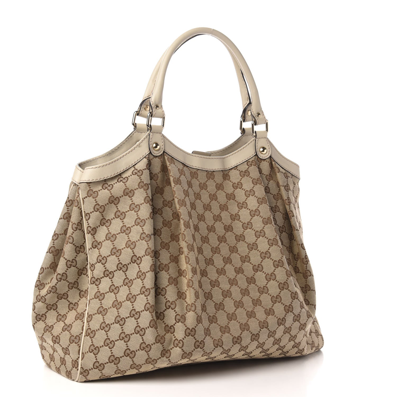 Gucci Monogram Large Sukey Tote Off White 3 of 11