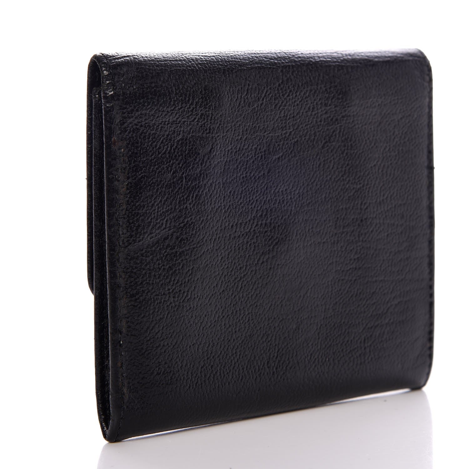 Chanel Goatskin Compact CC Flap Wallet Black 15 of 22