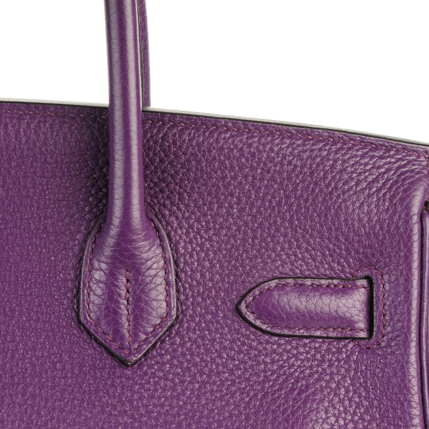 Taurillon Clemence Birkin 30 Ultraviolet
