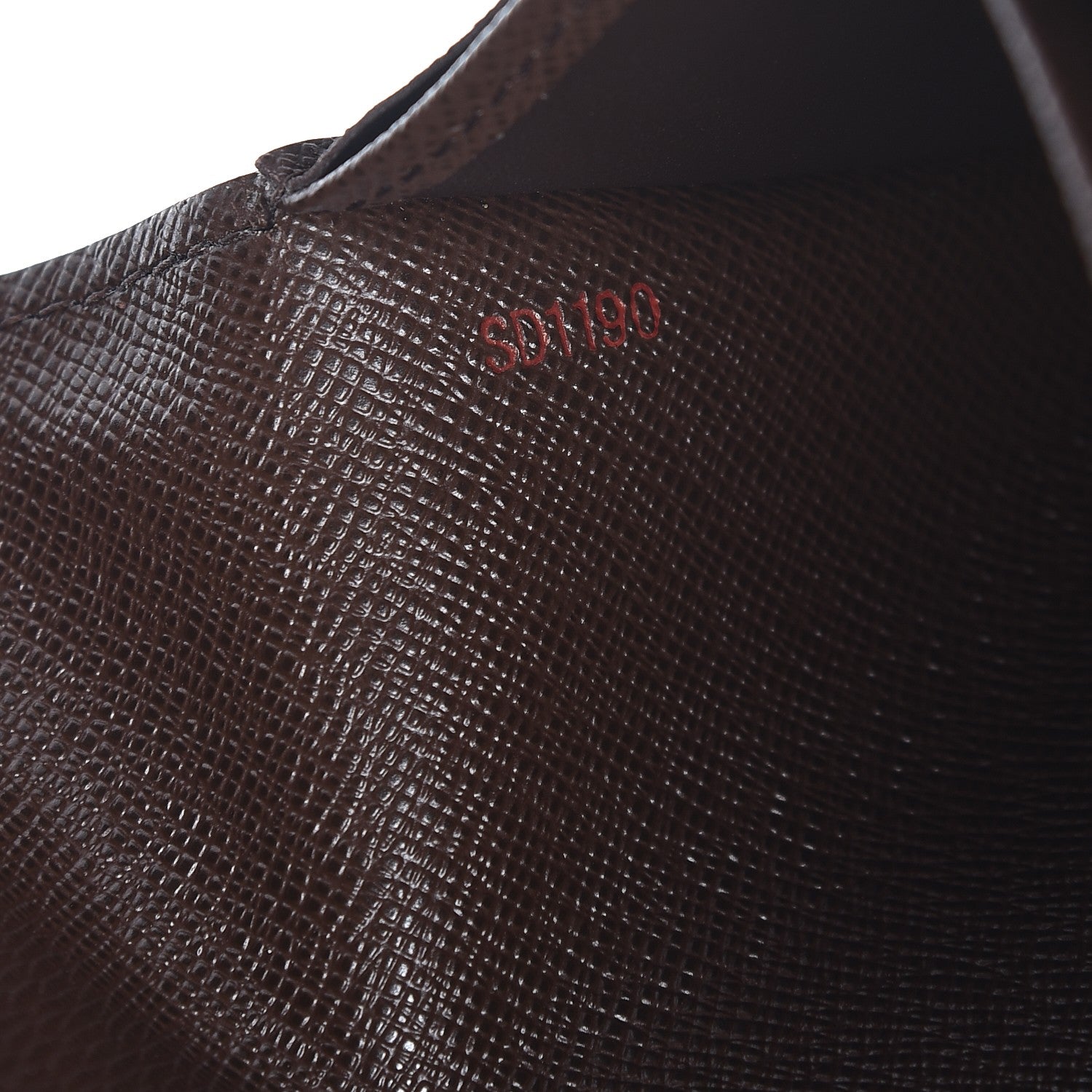 Louis Vuitton Damier Ebene Sarah Wallet 7 of 9