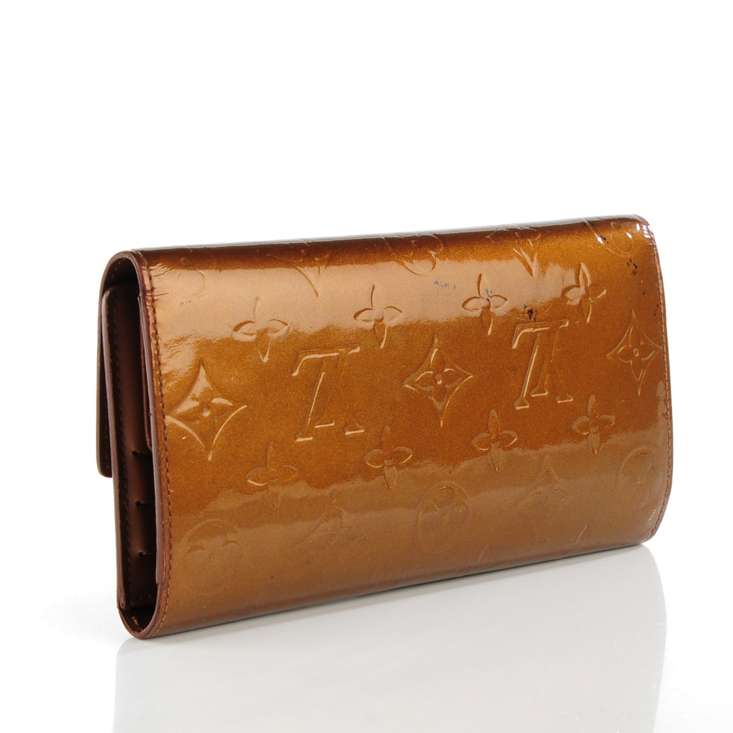 Vernis Porte Tresor International Wallet Bronze