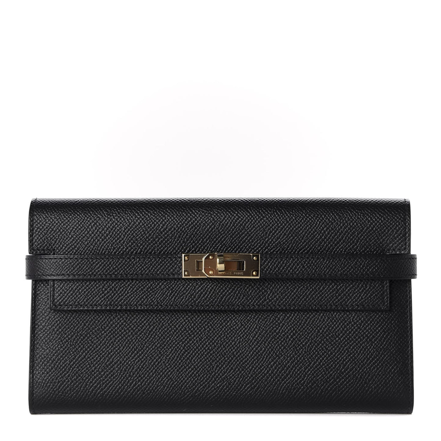 Epsom Kelly Longue Wallet Black