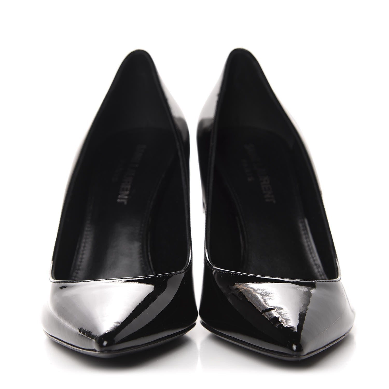 Saint Laurent Patent Opyum 85 Pumps 35.5 Black 2 of 10