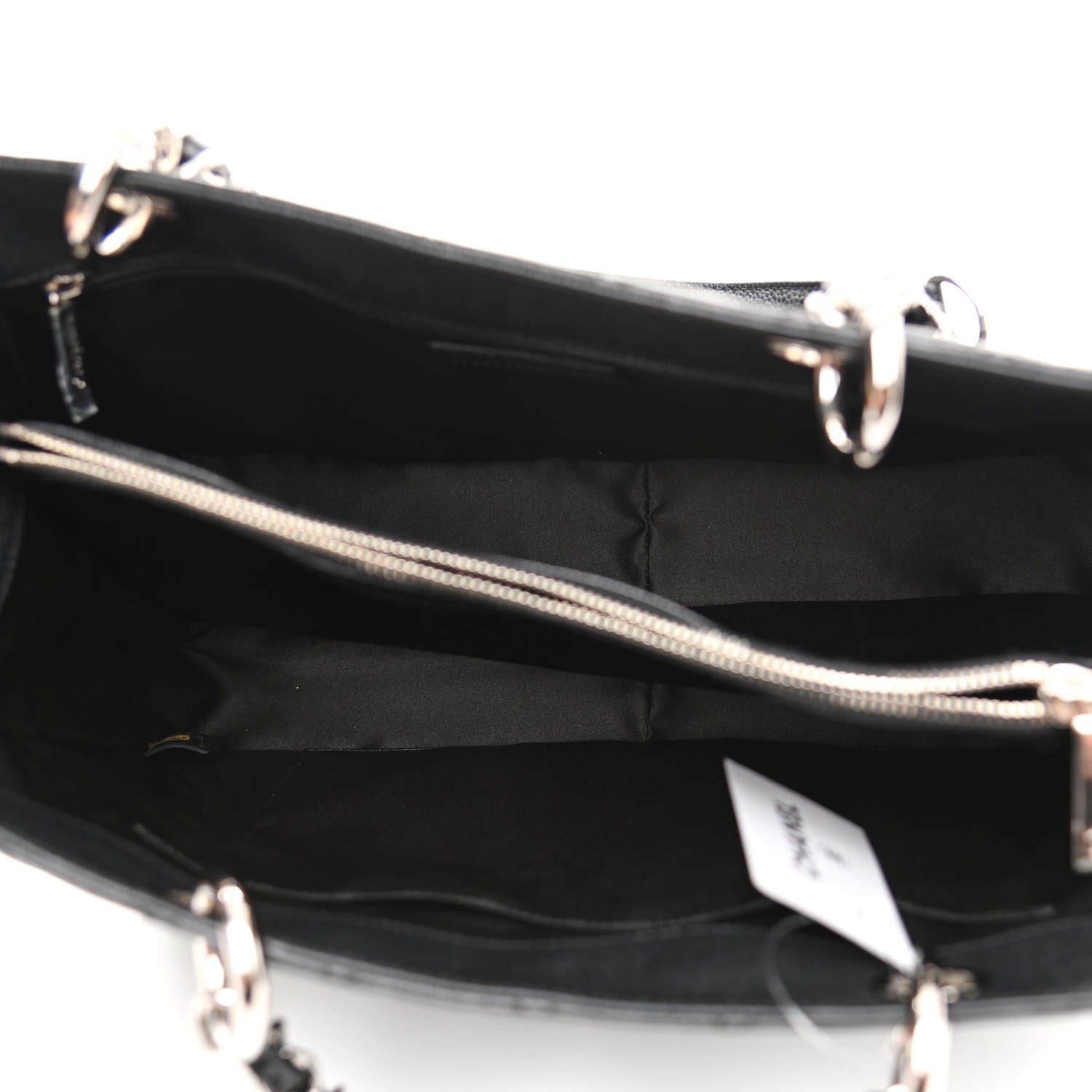 Chanel Caviar Quilted Grand Shopping Tote GST Black 5 of 11