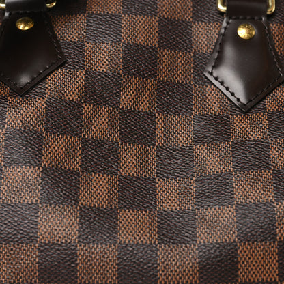 Louis Vuitton Damier Ebene Speedy Bandouliere 25 7 of 10