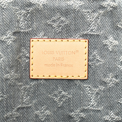 Louis Vuitton Monogram Denim Coussin Hobo MM Washed Gray 6 of 9
