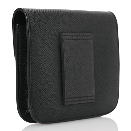 Hermes Epsom Constance Slim Wallet Black 3 of 7
