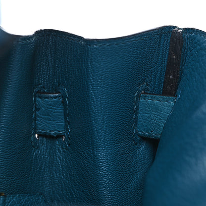 Hermes Ostrich Birkin 30 Cobalt 19 of 45