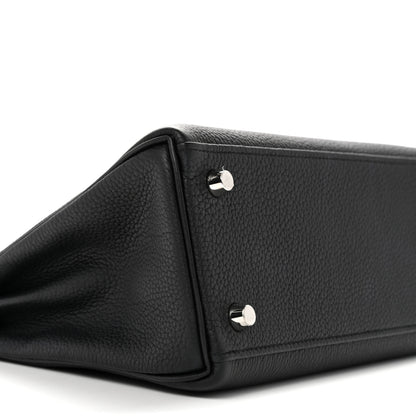 Hermes Togo Kelly Retourne 25 Black 9 of 14