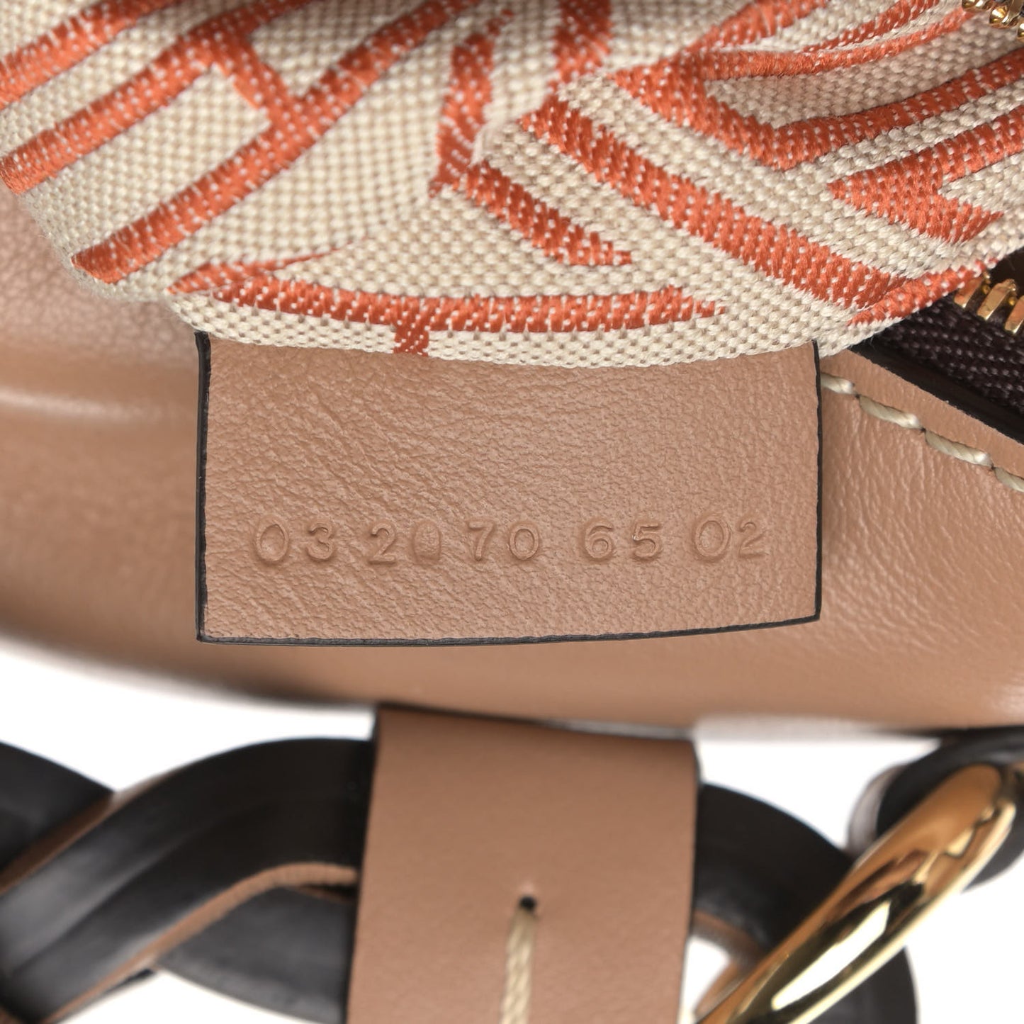 Calfskin Small Daria Cement Brown