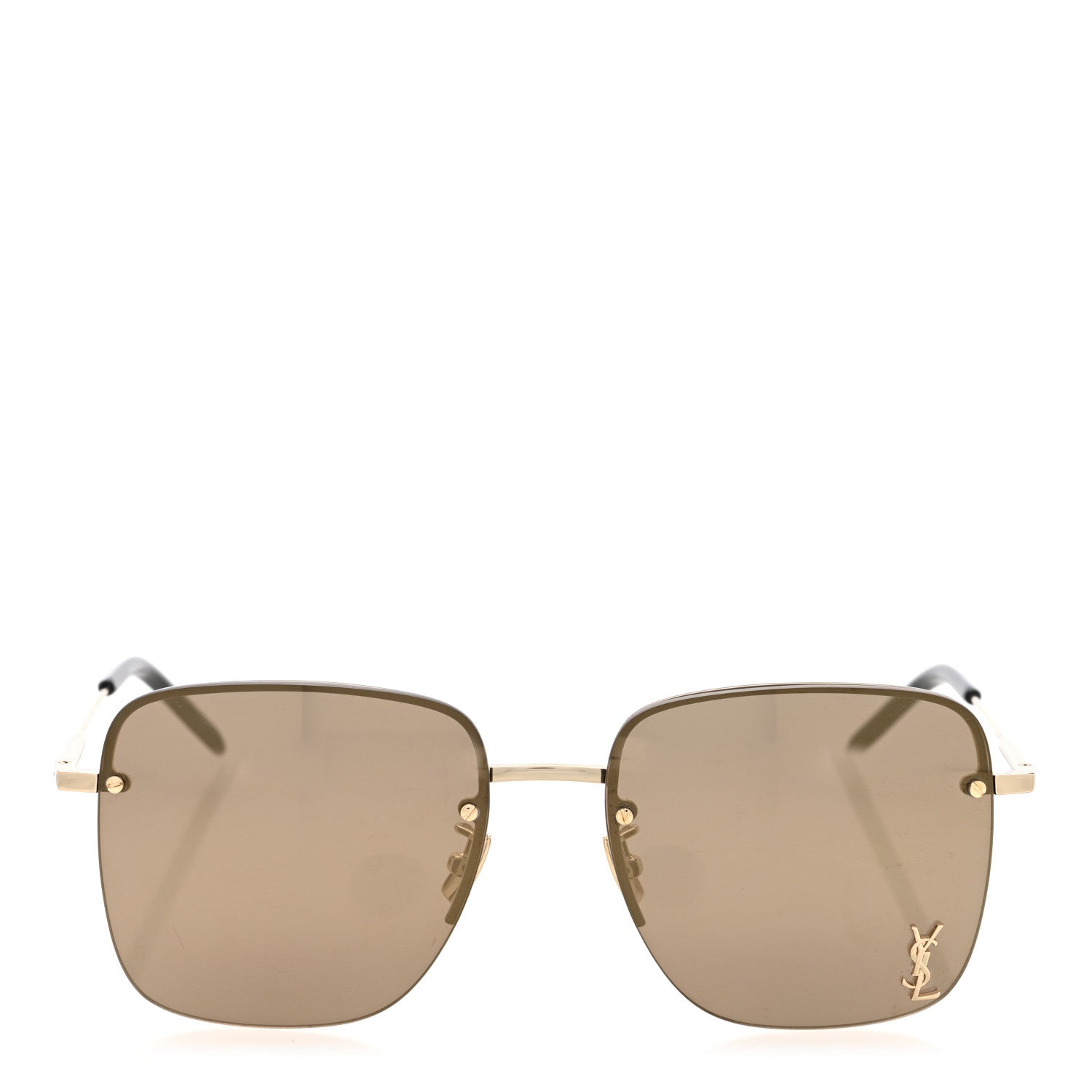 Saint Laurent Metal SL 312 M Sunglasses Silver 1 of 7