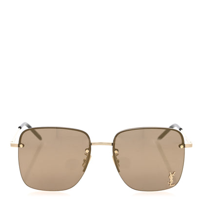 Saint Laurent Metal SL 312 M Sunglasses Silver 1 of 7