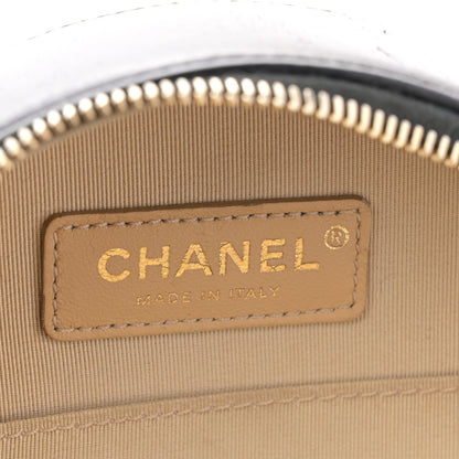 Chanel Glazed Calfskin Round As Earth Evening Bag Black 6 of 10