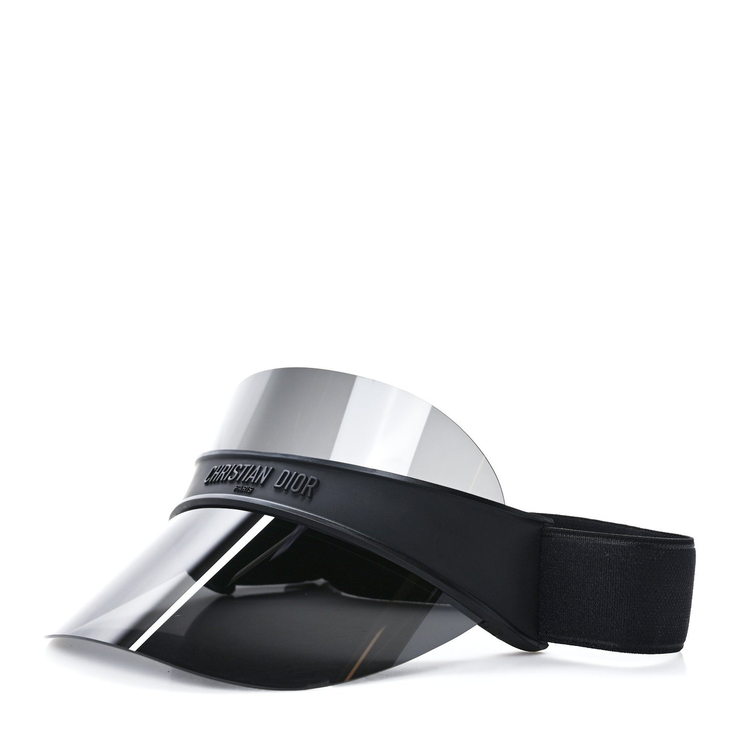 Mirrored DiorClubV1U Sun Visor Black