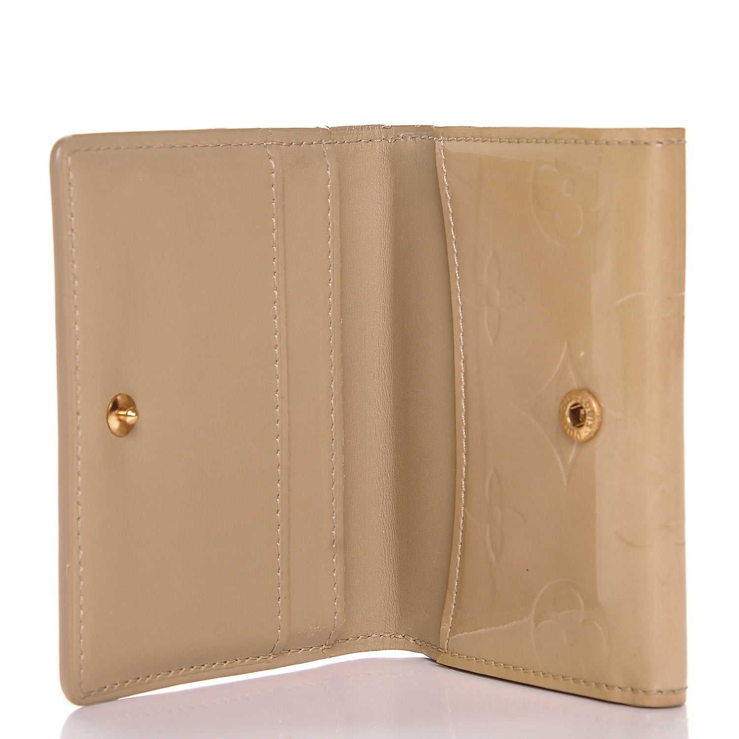 Louis Vuitton Vernis Ludlow Wallet Beige 5 of 6