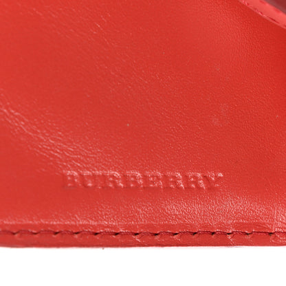 Burberry Calfskin Horseferry Check Medium Marston Zip Around Wallet Parade Red 7 of 12